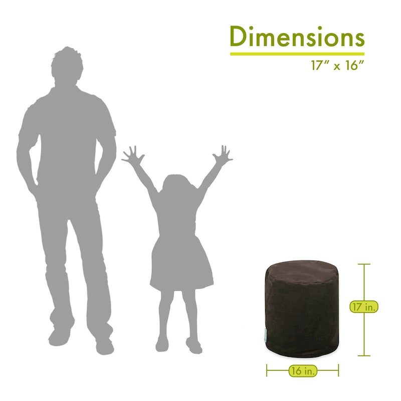 Collection Repose-pieds d'intérieur Pouf 16 L x 16 l x 17 H