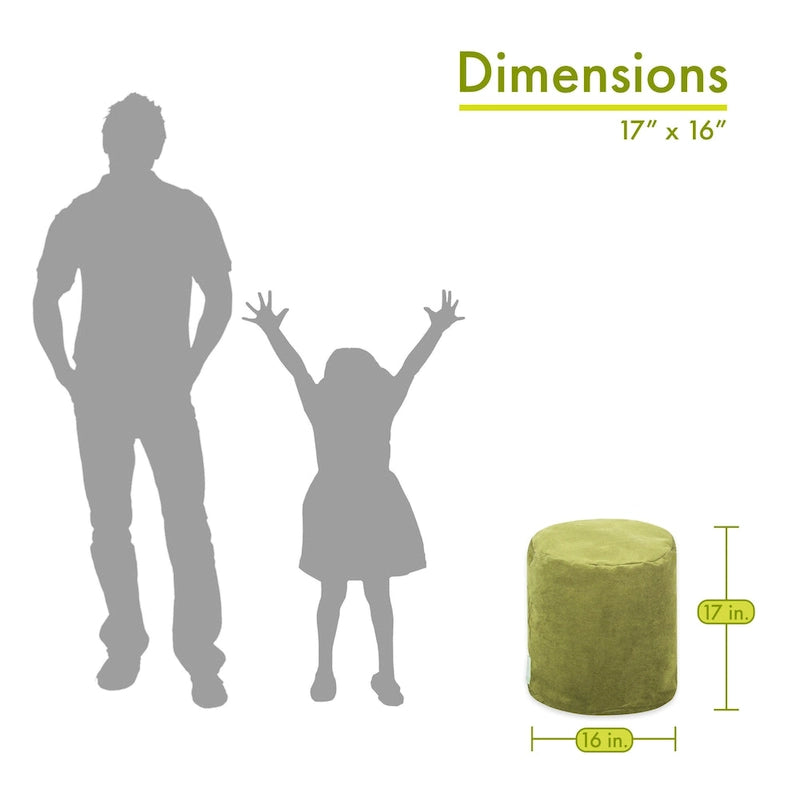 Collection Repose-pieds d'intérieur Pouf 16 L x 16 l x 17 H