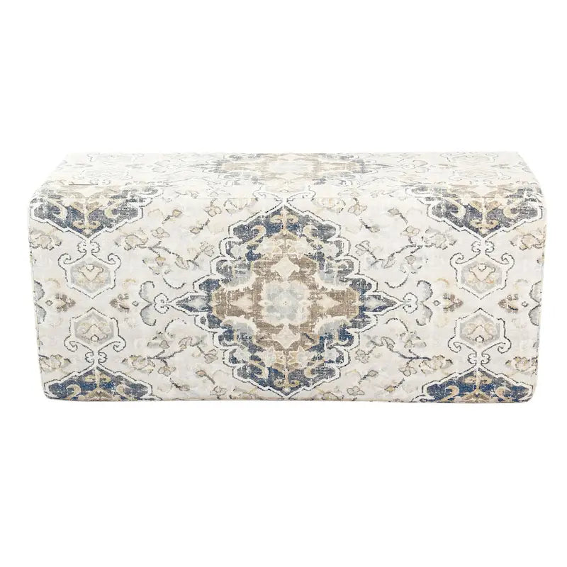 Banc de rangement décoratif
