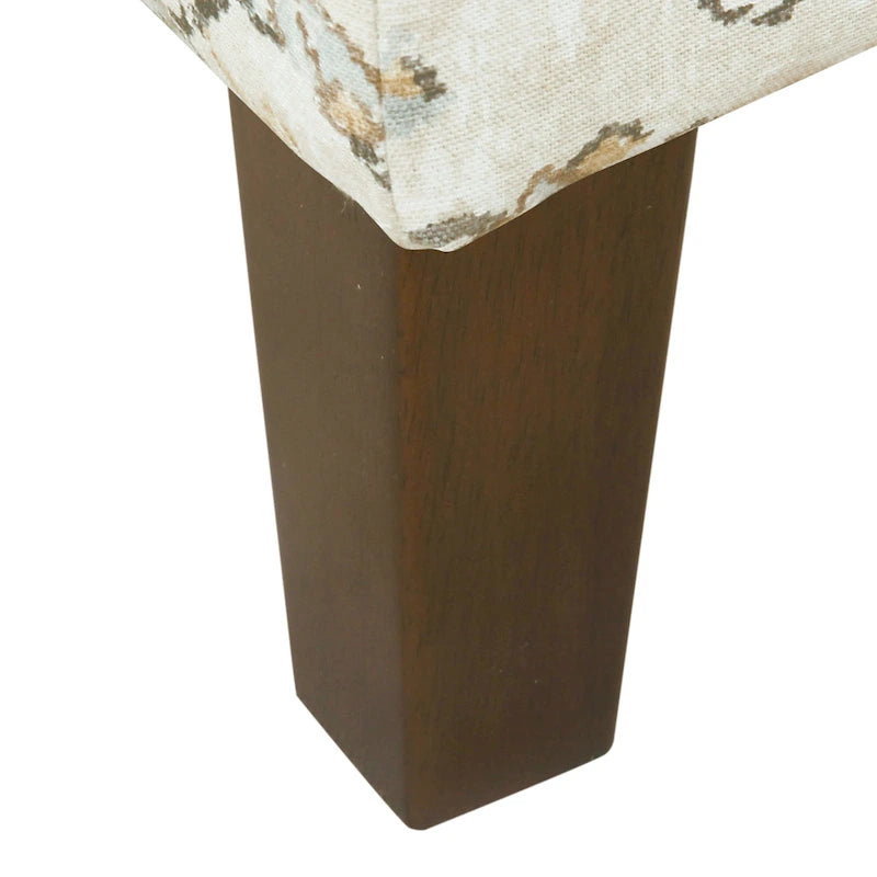 Banc de rangement décoratif
