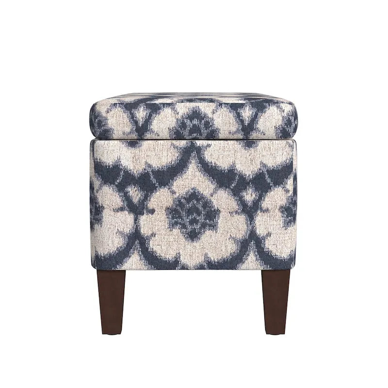 Banc de rangement décoratif