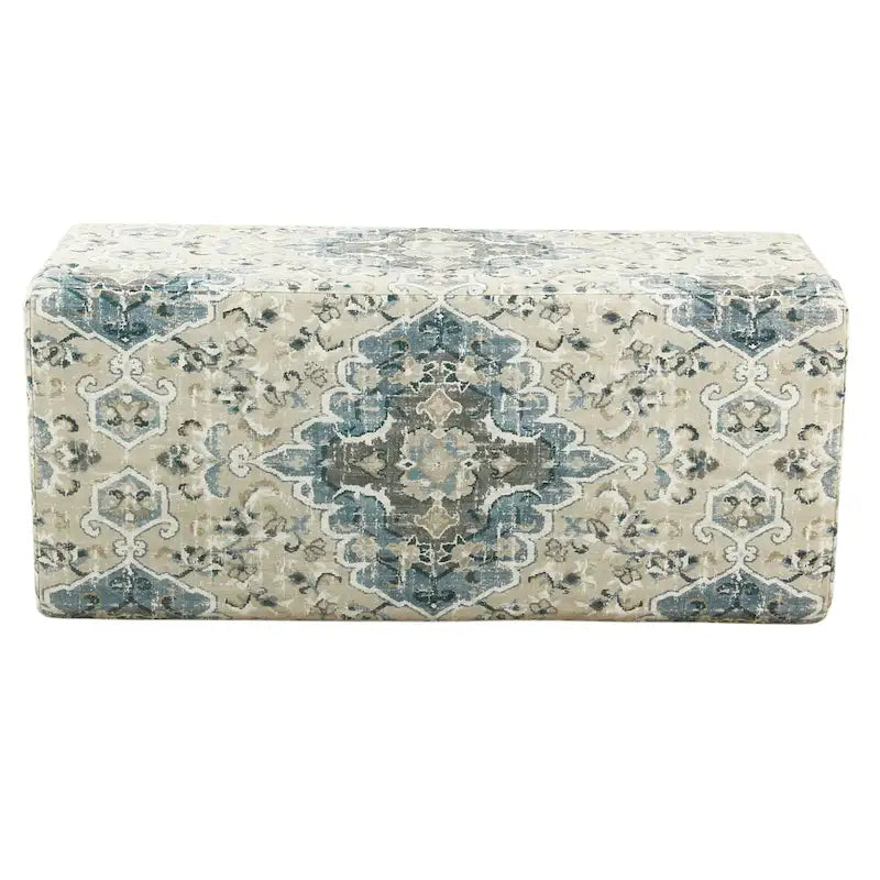 Banc de rangement décoratif