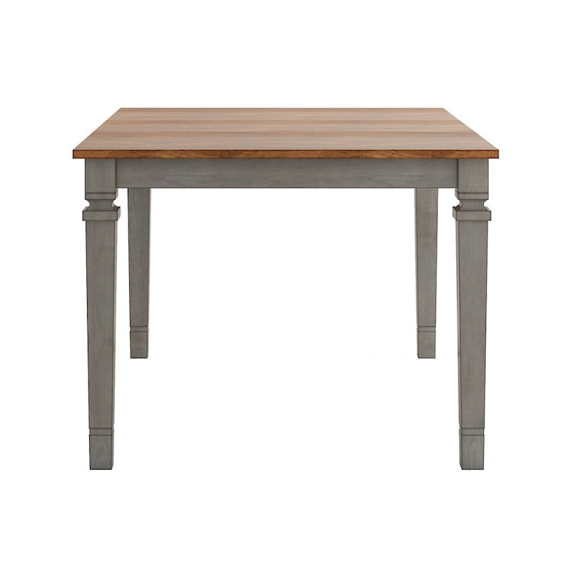 Wood Counter Height Dining Table