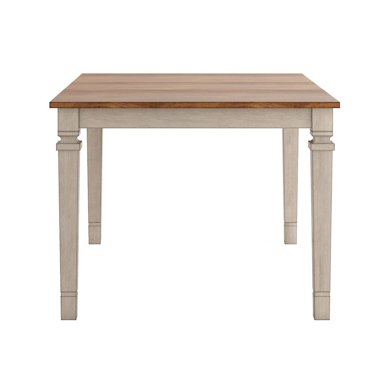 Wood Counter Height Dining Table