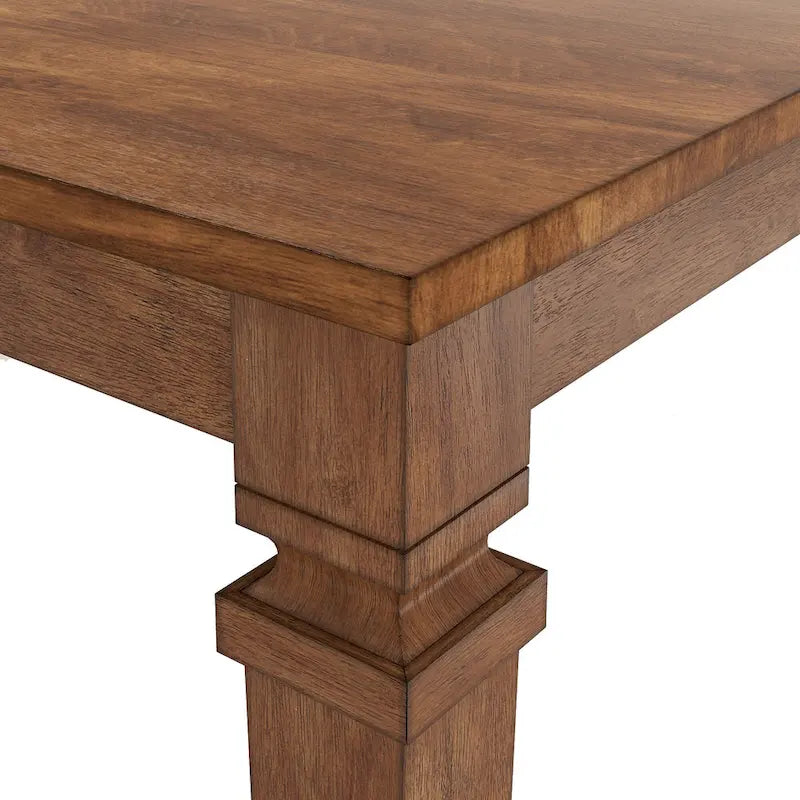 Wood Counter Height Dining Table