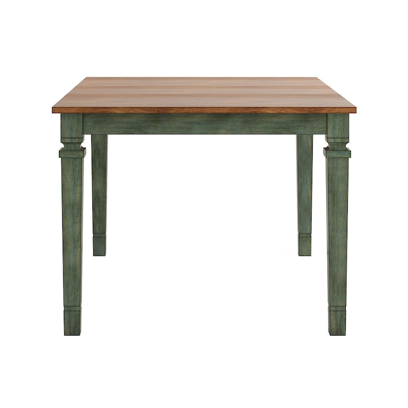 Wood Counter Height Dining Table