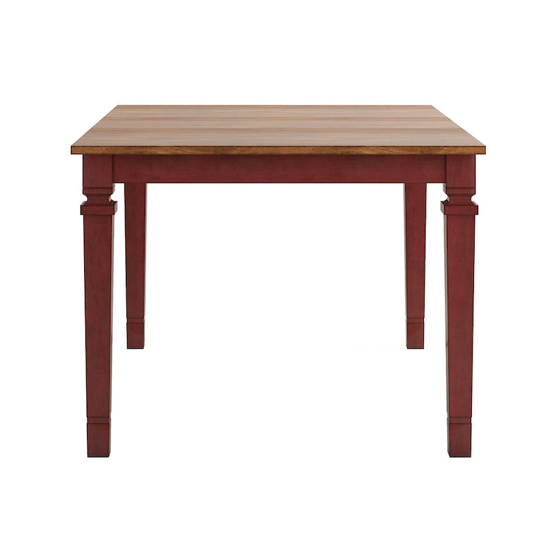 Wood Counter Height Dining Table