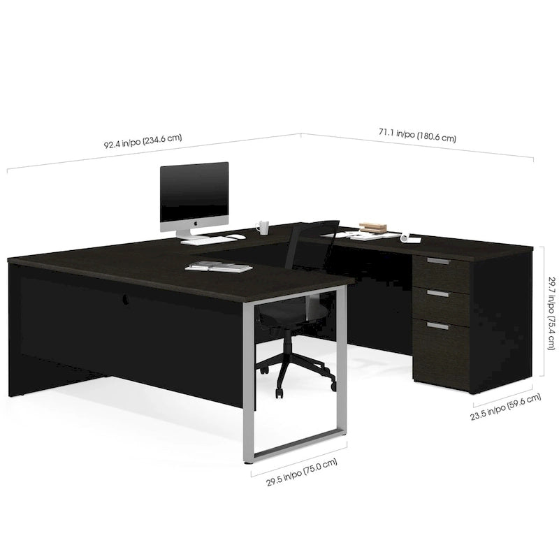 Bureau en U