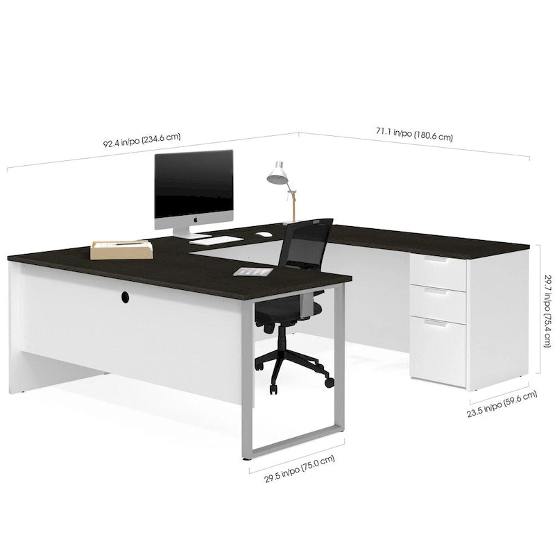 Bureau en U