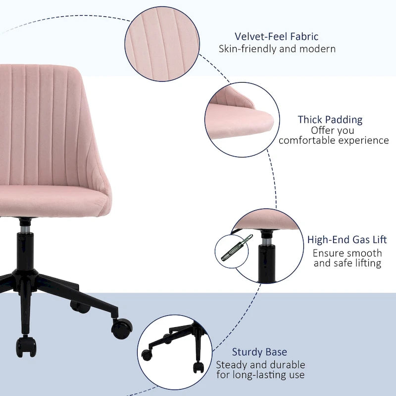 Chaise de bureau avec dossier