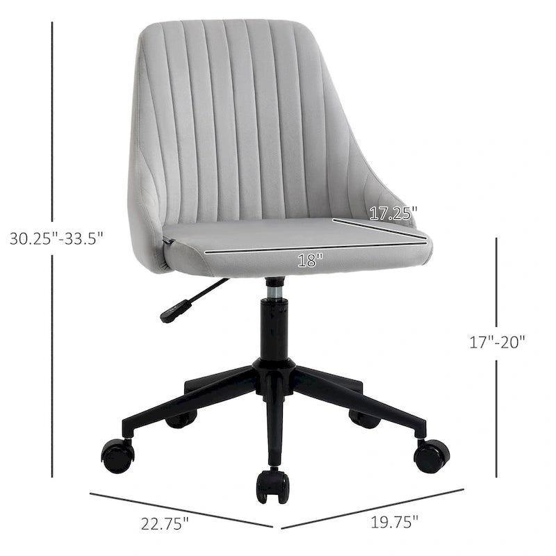 Chaise de bureau avec dossier