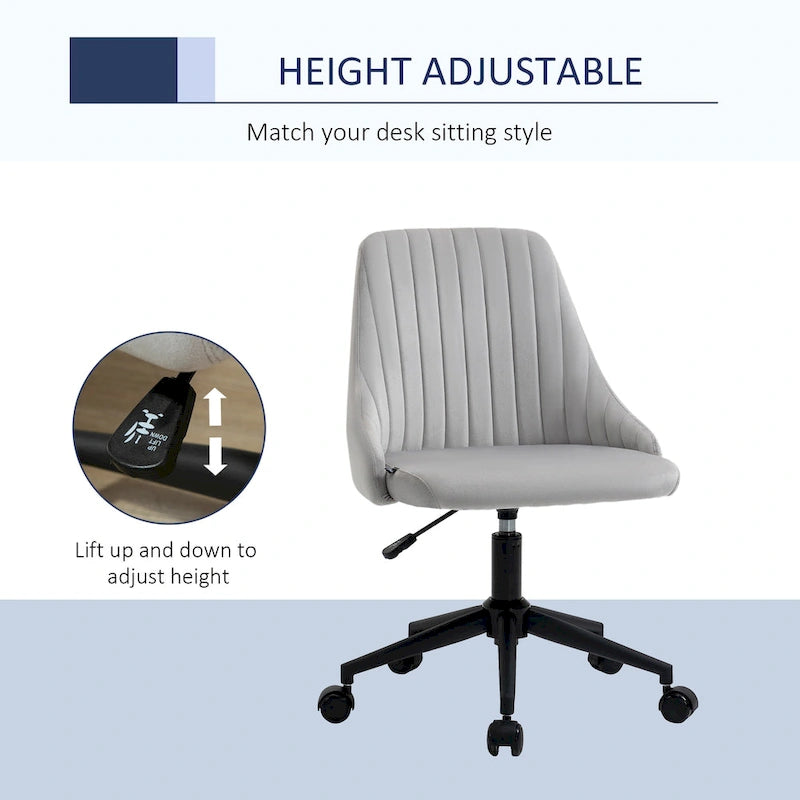 Chaise de bureau avec dossier