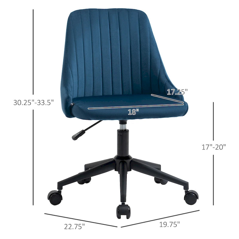 Chaise de bureau avec dossier