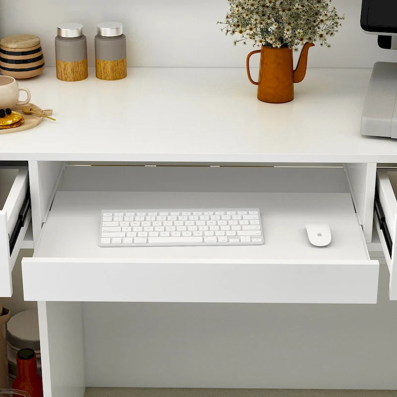 Comptoir de réception moderne avec éclairage décoratif par