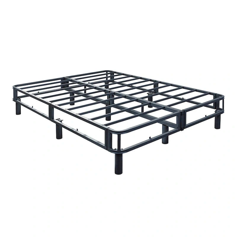 Cadre de lit King pour base plateforme et sommier métallique