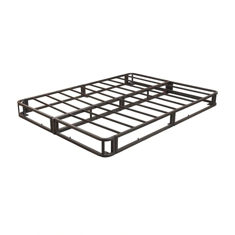 Cadre de lit King pour base plateforme et sommier métallique