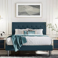 Upholstered linen bed