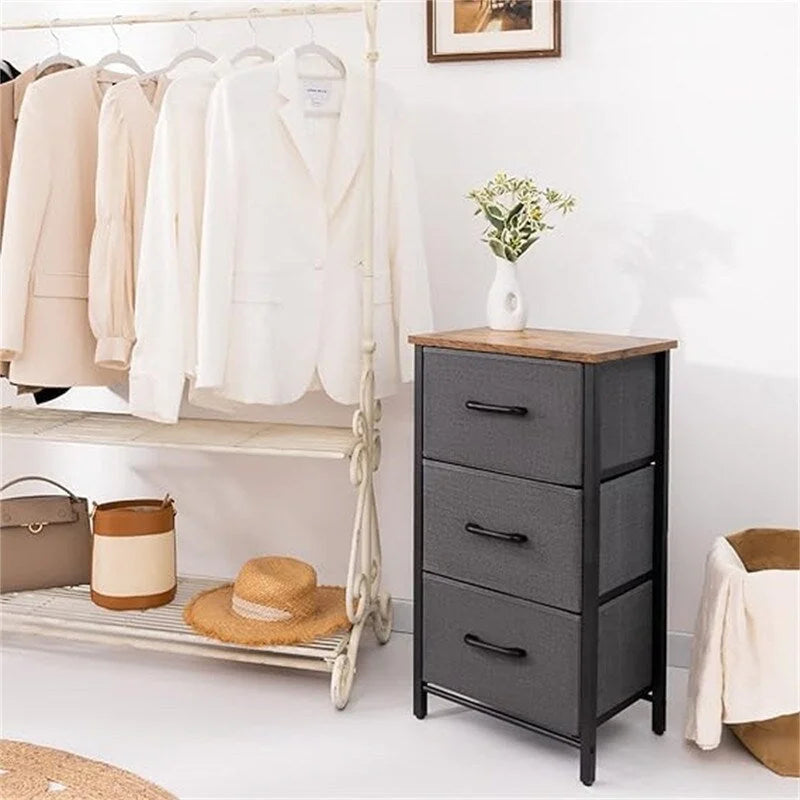 Petite commode de rangement pour chambre à coucher