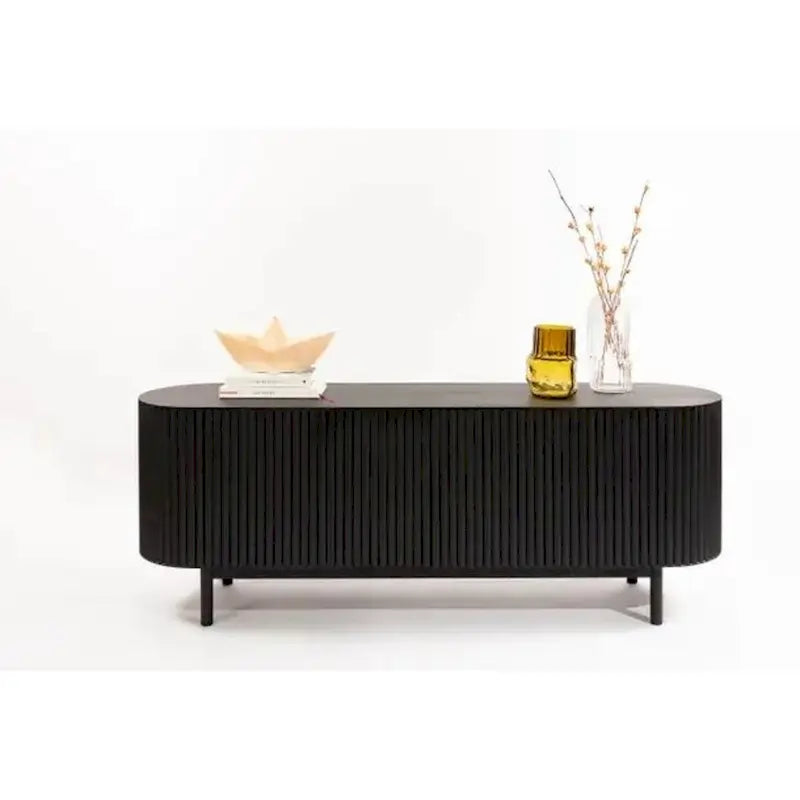 Buffet en bois noir