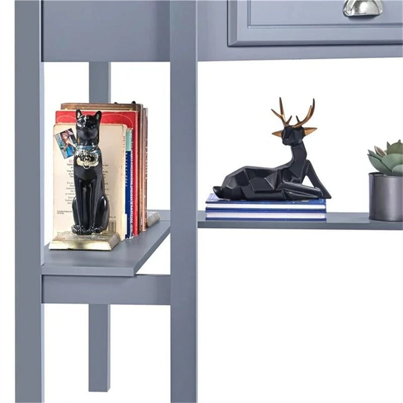 Bureau d'angle avec tiroir de rangement
