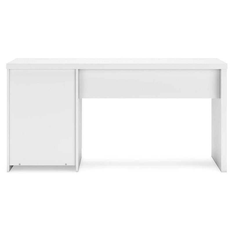 Bureau d'ordinateur blanc 60 po